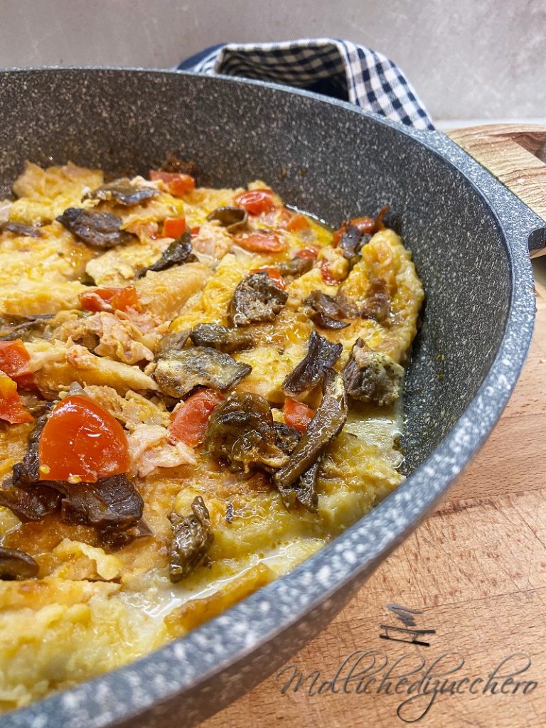poulet jambon et champignons