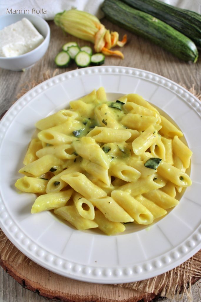 Pâtes aux Courgettes et Stracchino