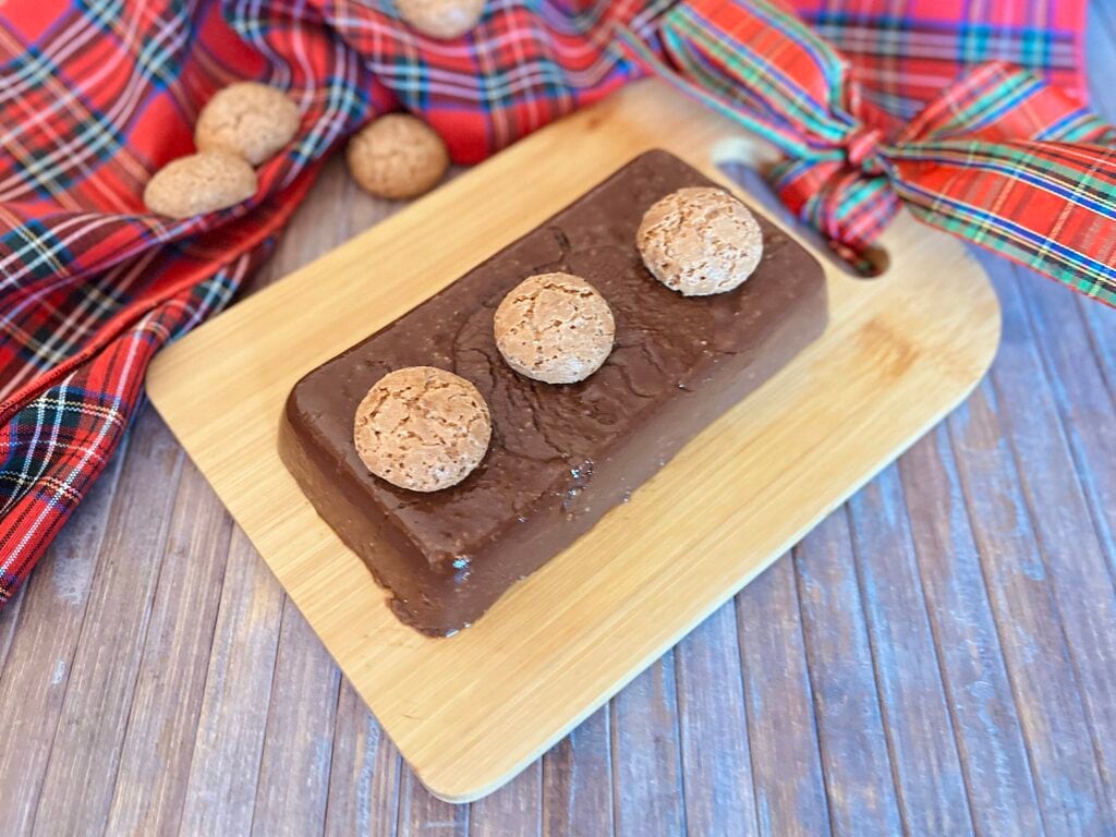 Pudding chocolat et amaretti