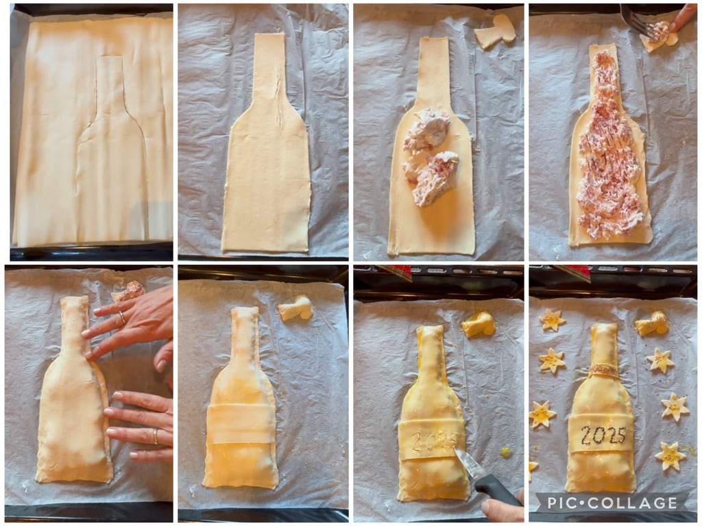 tourte salée du nouvel an