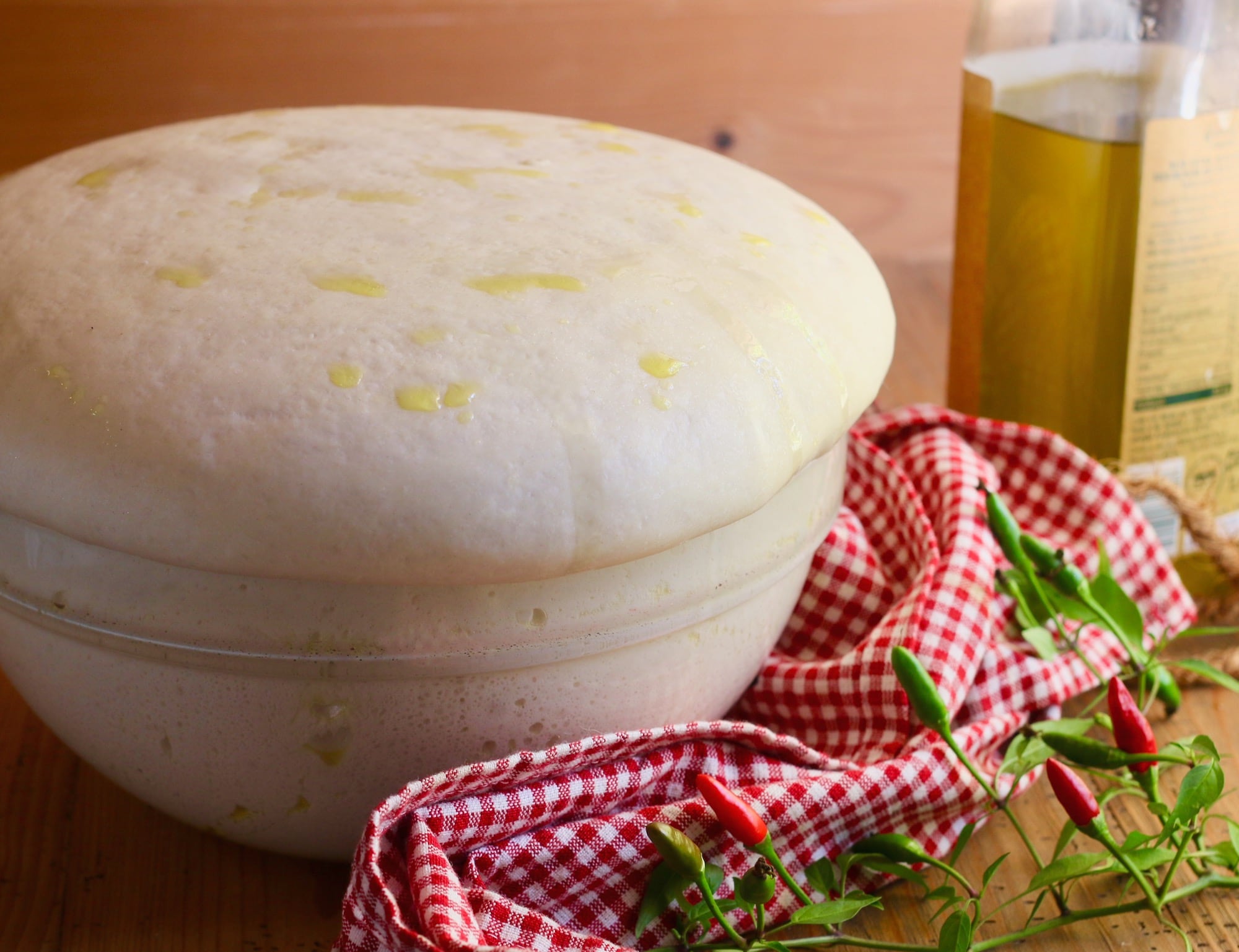 pâte à pizza avec levure de bière simple