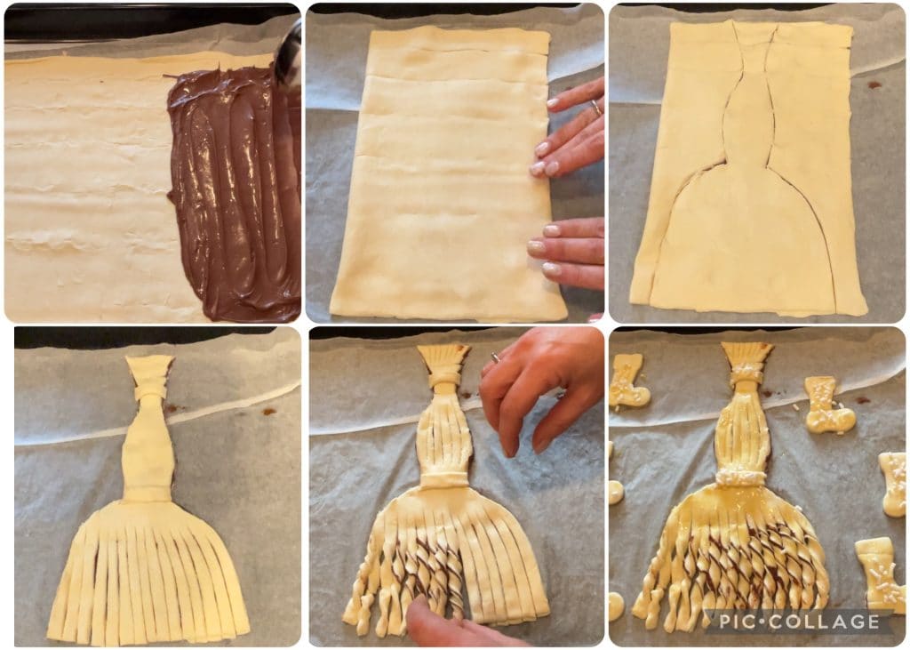 Balai de la Befana à la Nutella