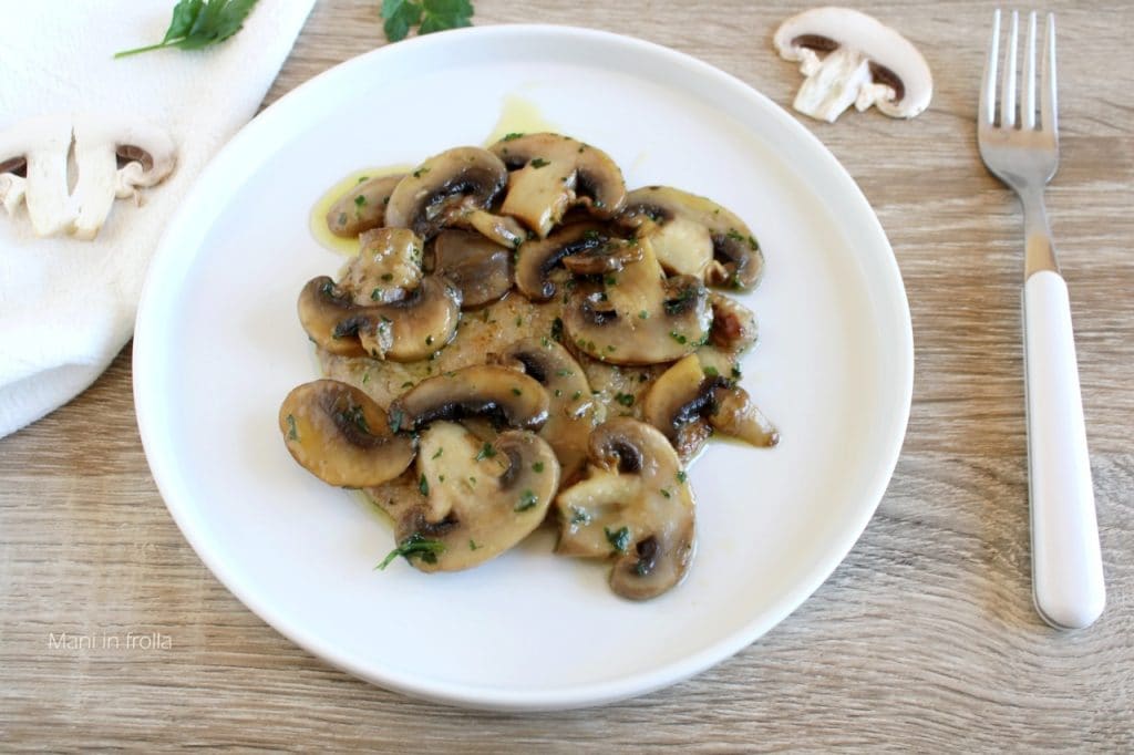 escalopes aux champignons