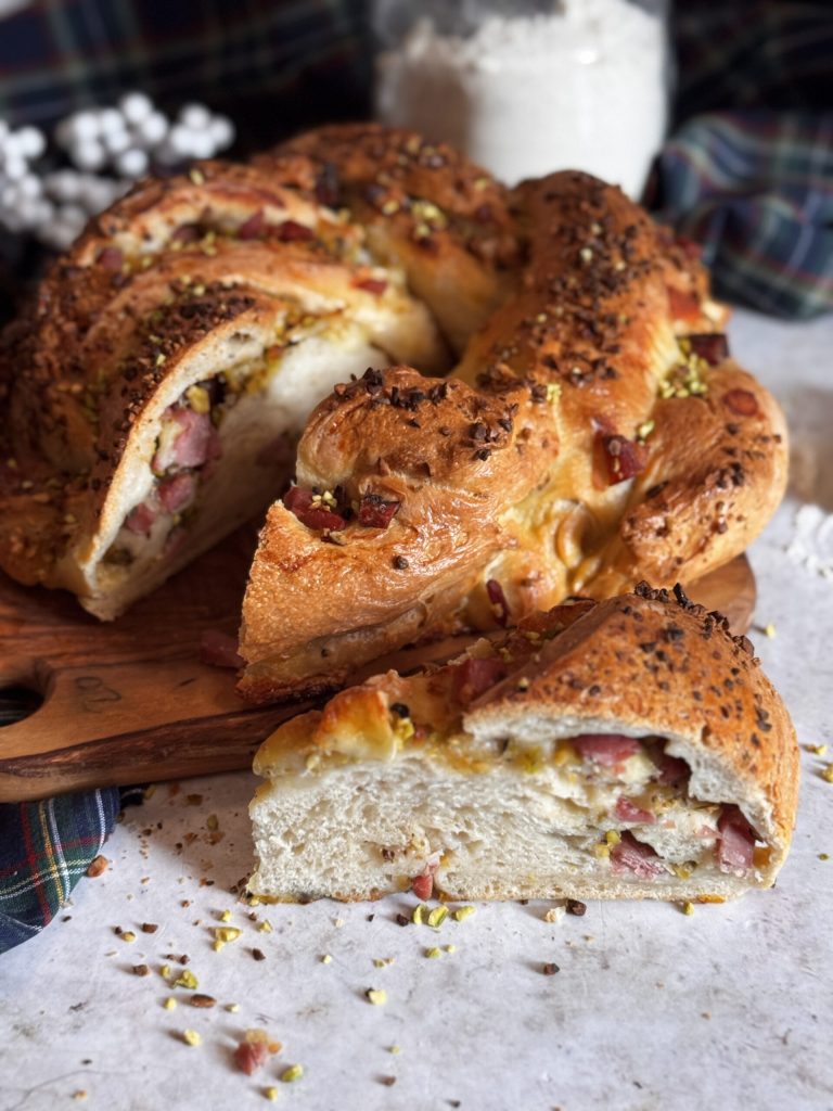 angélique salée avec levain tranchée