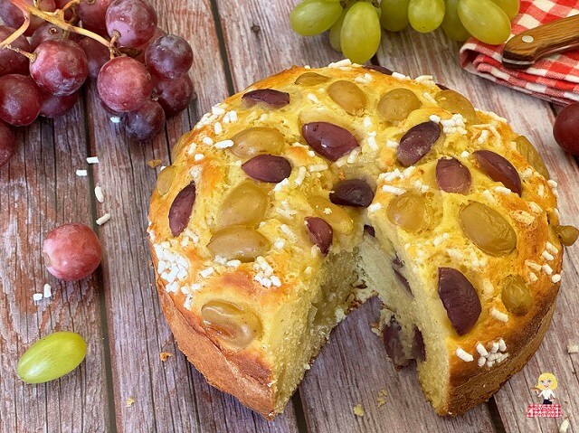 GÂTEAU AUX RAISINS sans beurre ni huile