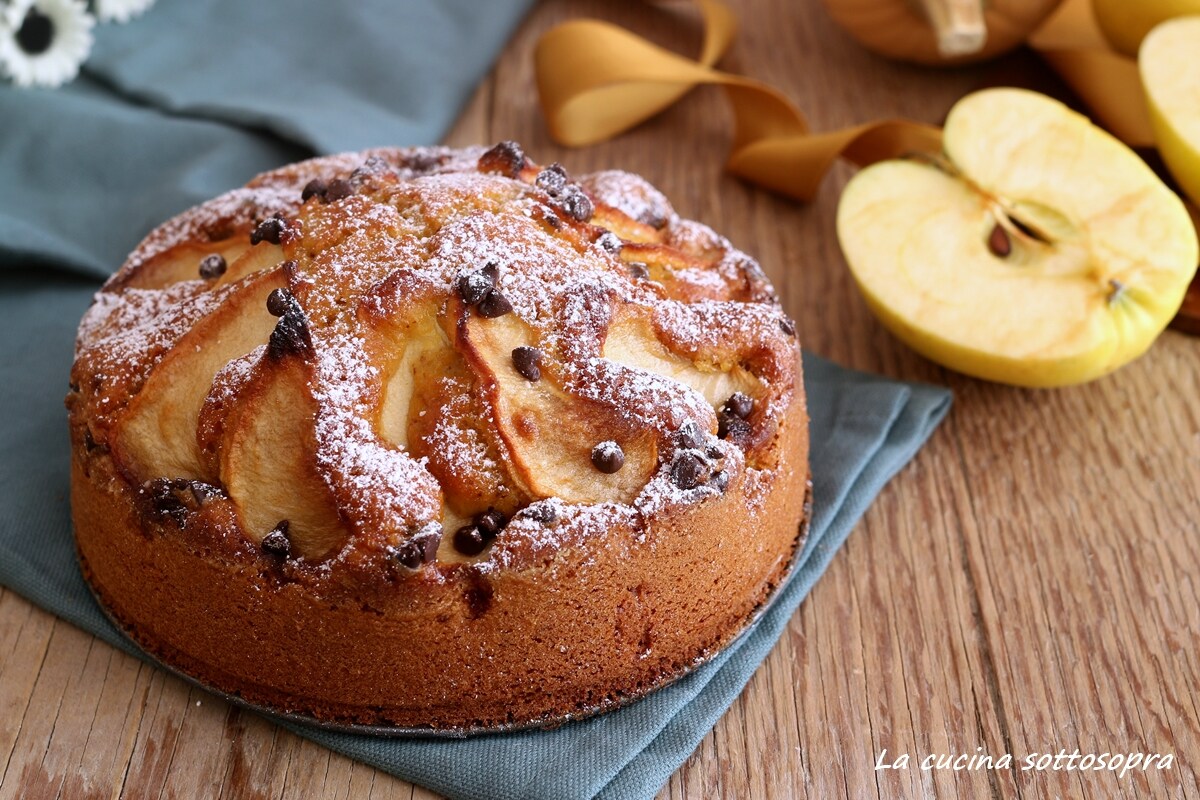 Gâteau aux pommes et potiron