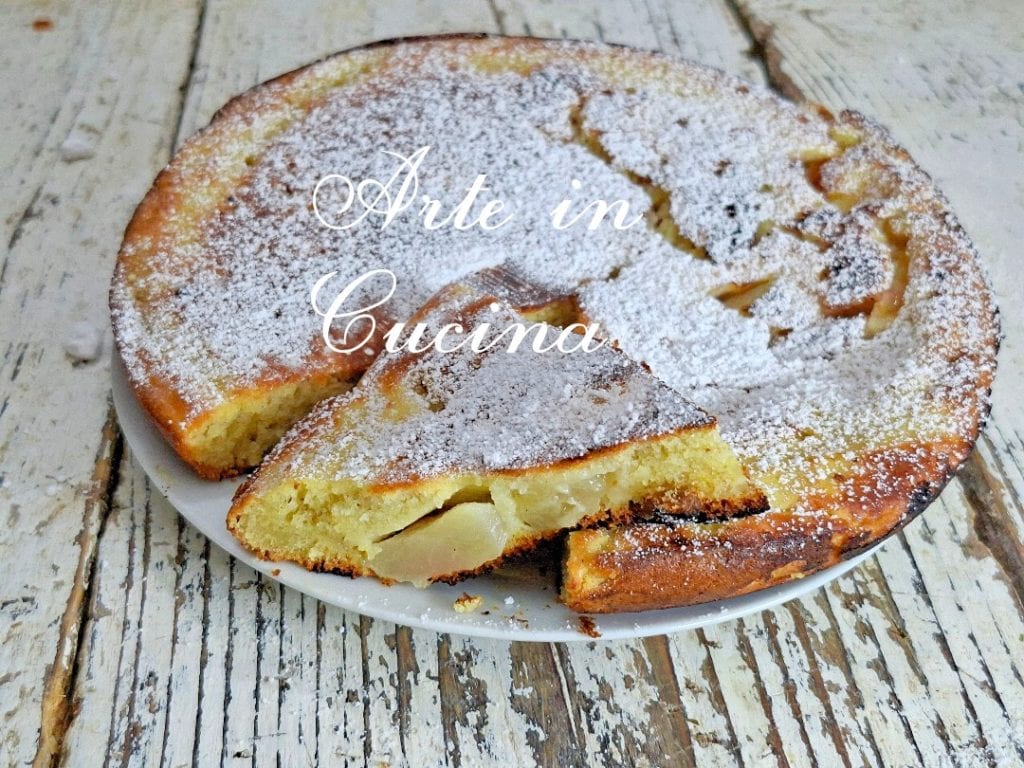 OMELETTE de PÊCHES à la poêle