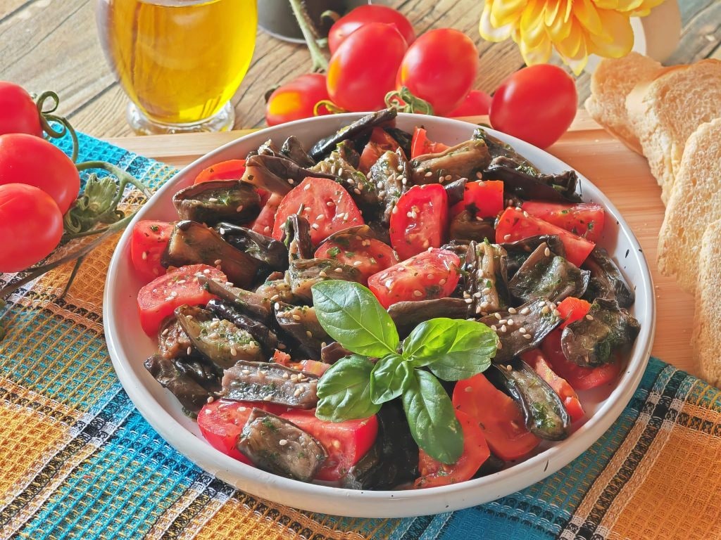 Salade d'aubergines