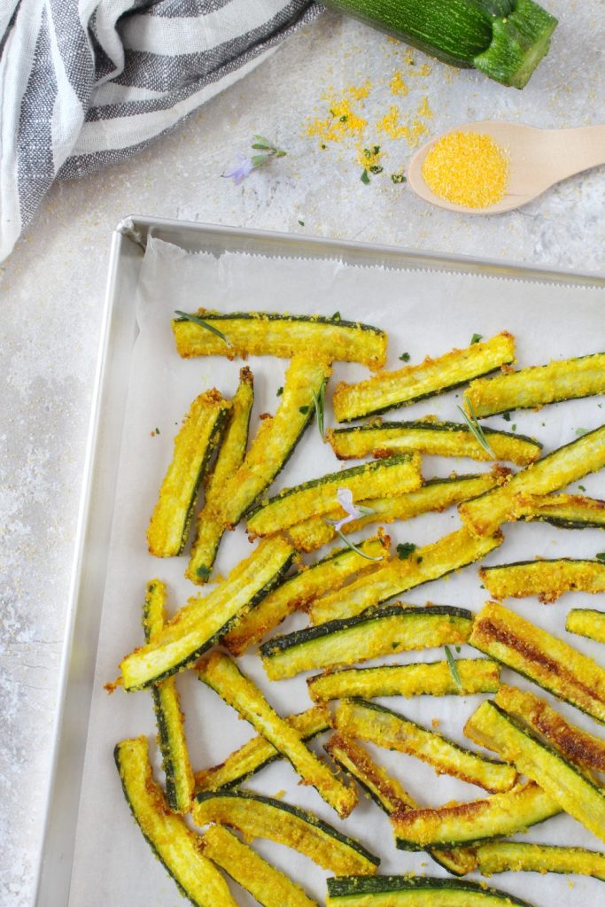 STICKS DE COURGETTES AU FOUR