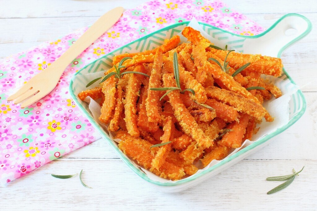 Sticks de carottes au four