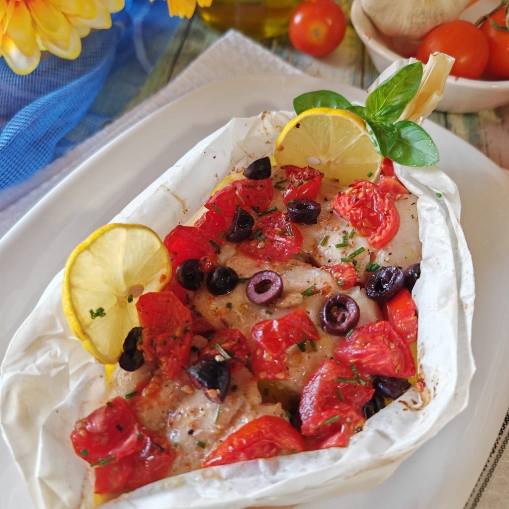 Cabillaud en papillote à la friteuse à air