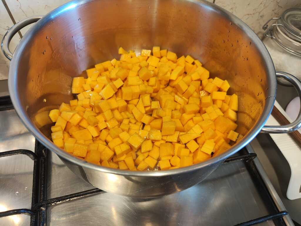 Risotto au potiron et gorgonzola