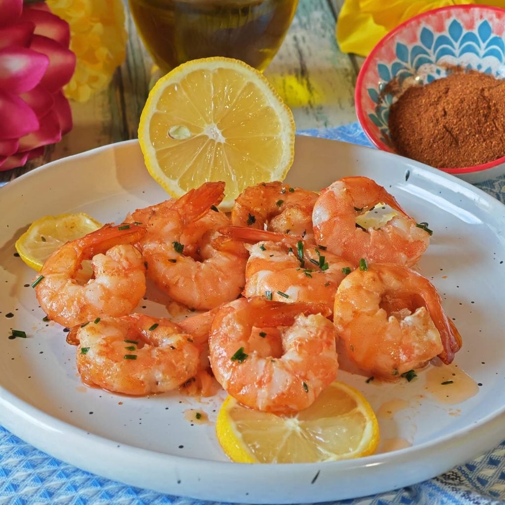 Crevettes à la friteuse à air