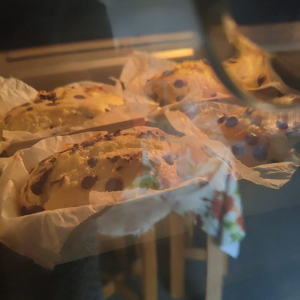 Mini cakes aux pépites de chocolat