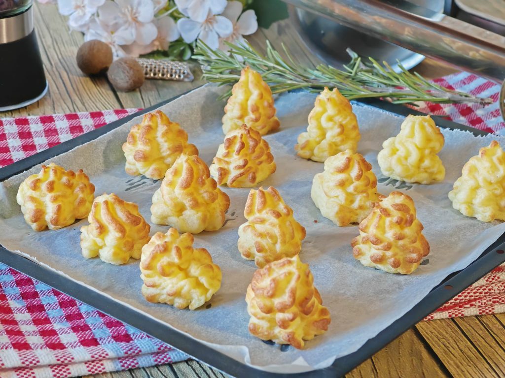 Pommes duchesse à la friteuse à air