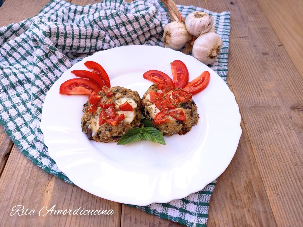 La recette des Hamburgers d'aubergines
