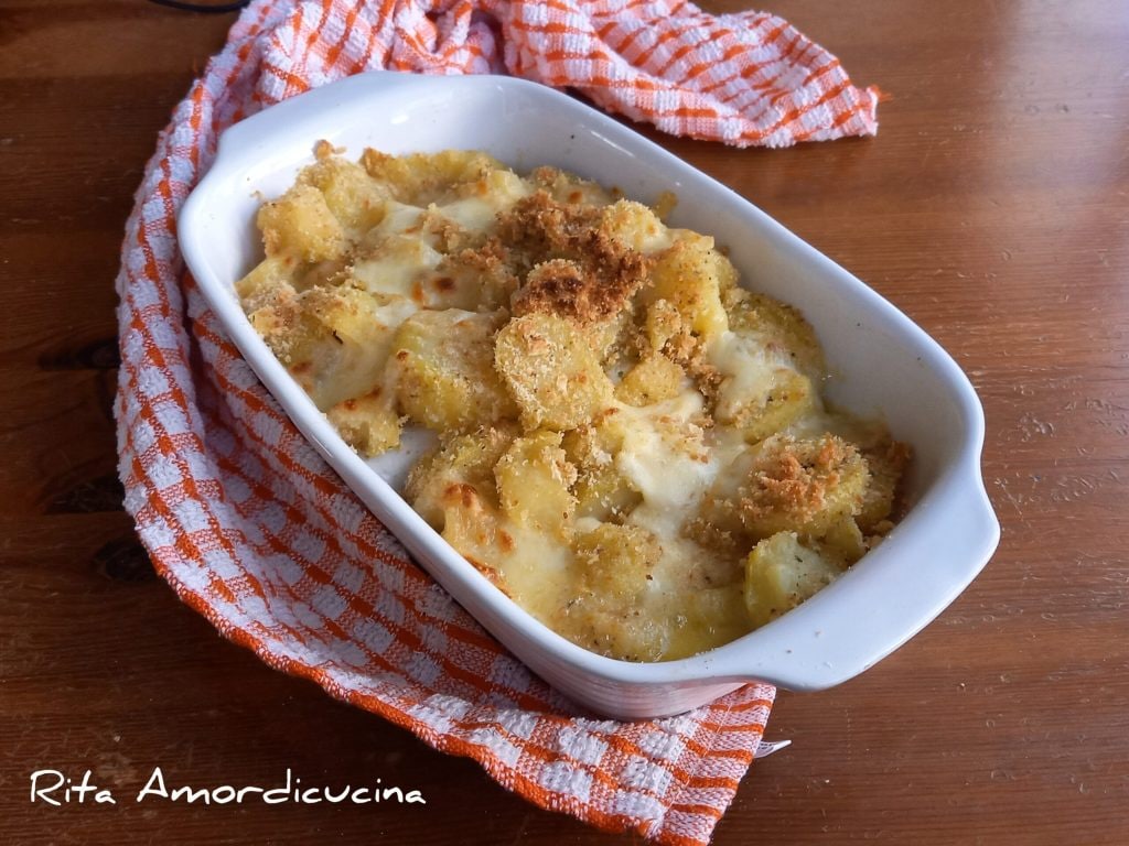 Pommes de terre gratinées aux fromages