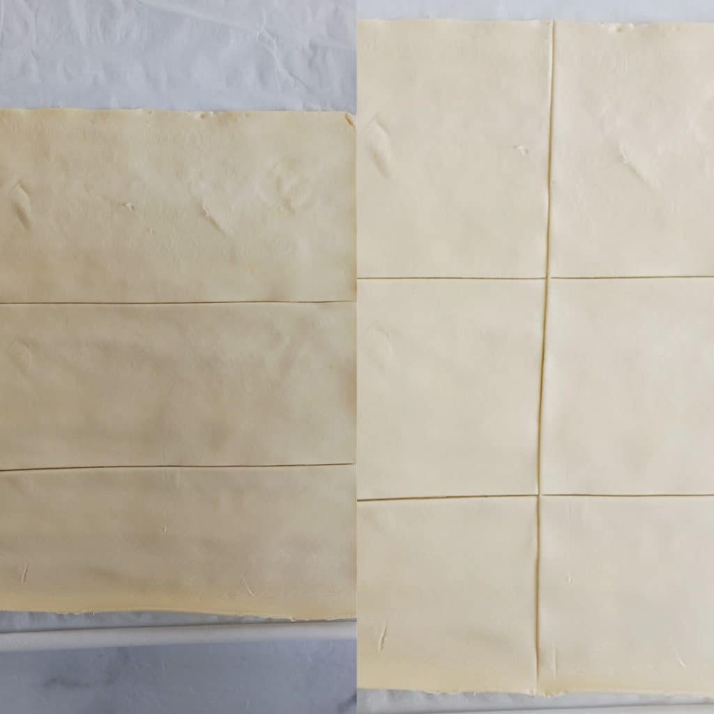 Cœurs de pâte feuilletée et Nutella