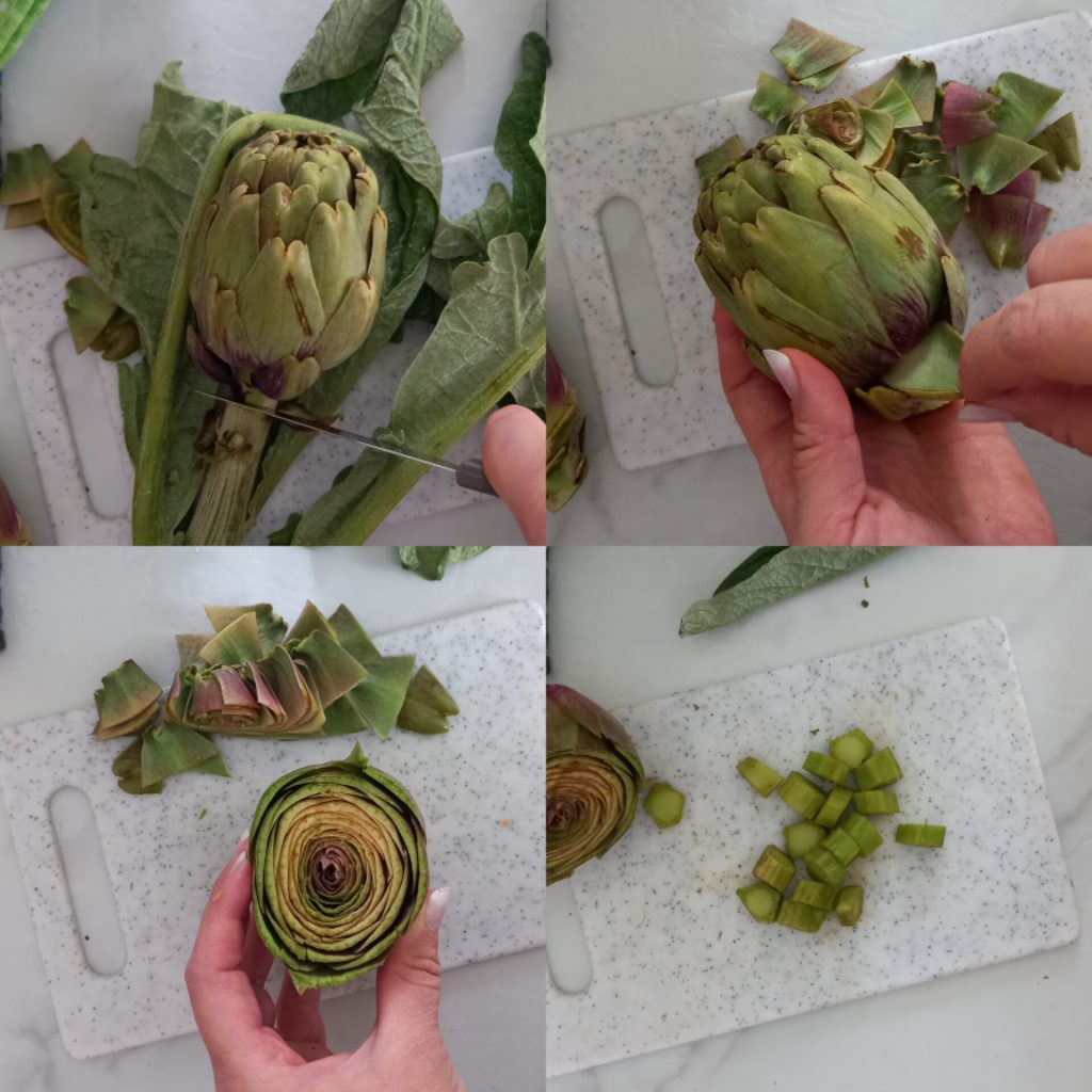 Artichauts farcis