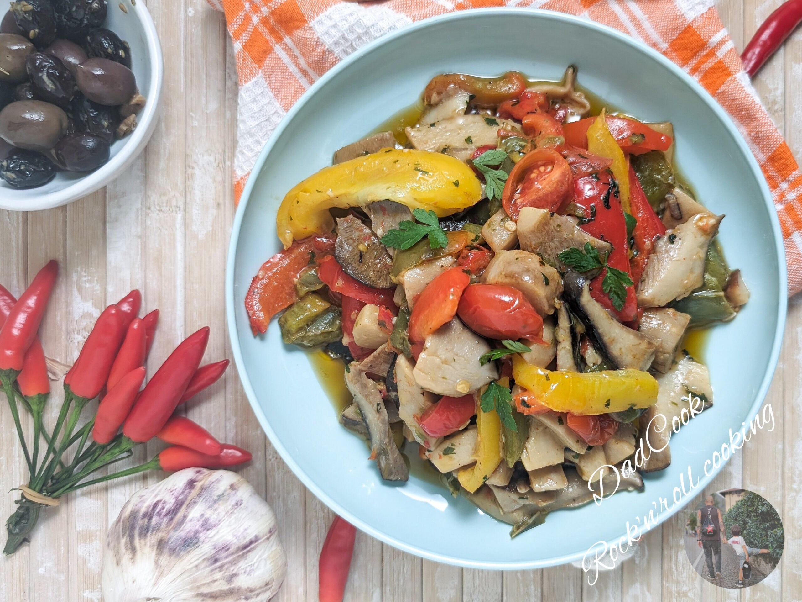 Poivrons et champignons à la poêle : un accompagnement facile et rapide !