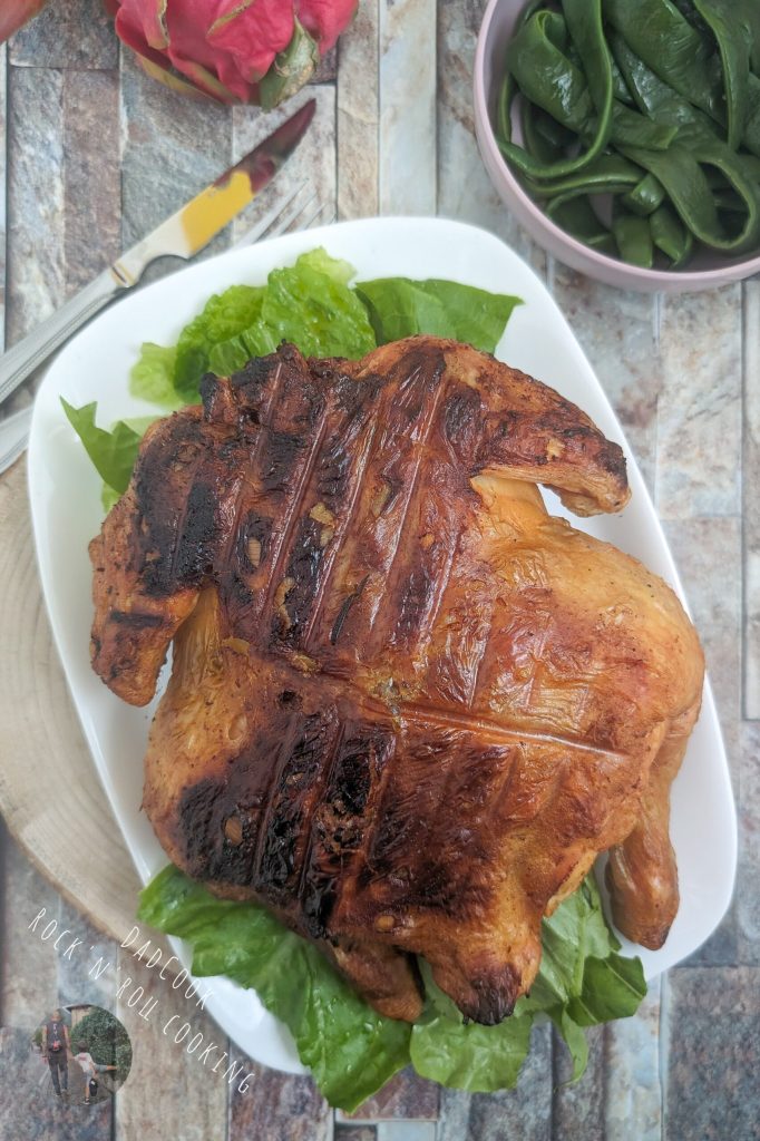 Poulet rôti irrésistible: savoureux, juteux et avec une peau croustillante