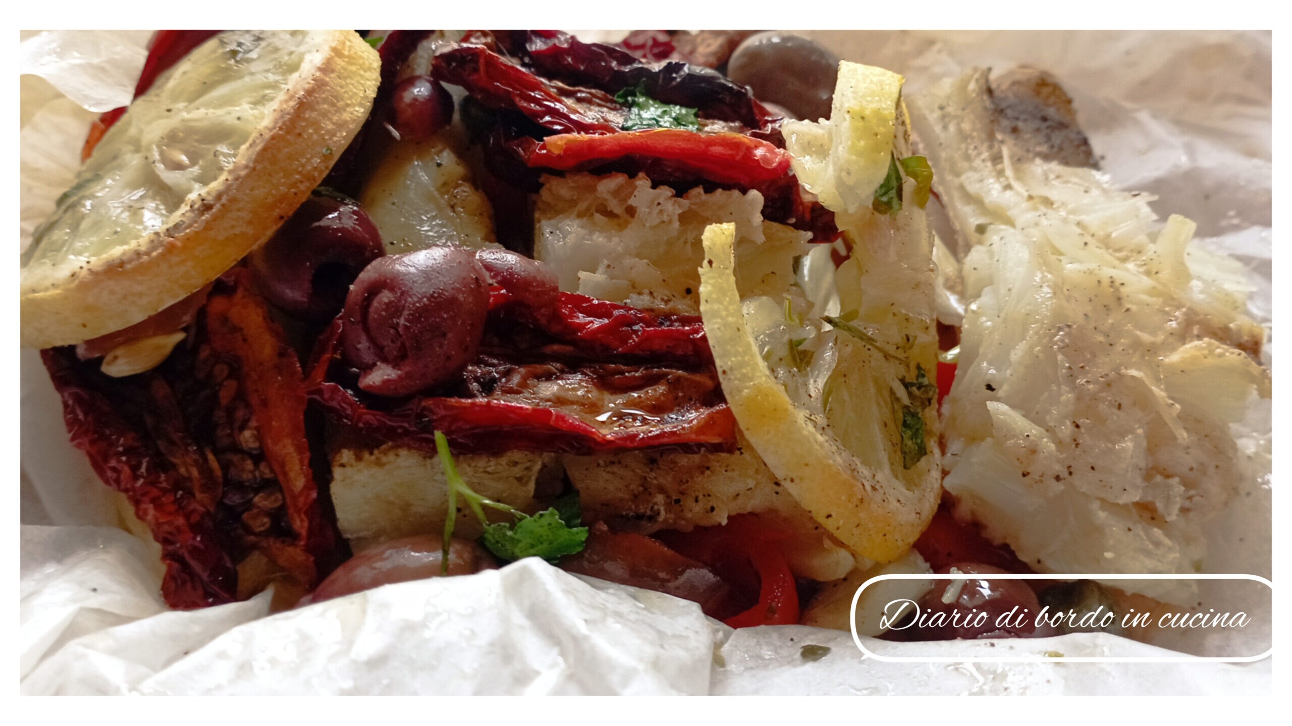 Morue ou stockfish en papillote