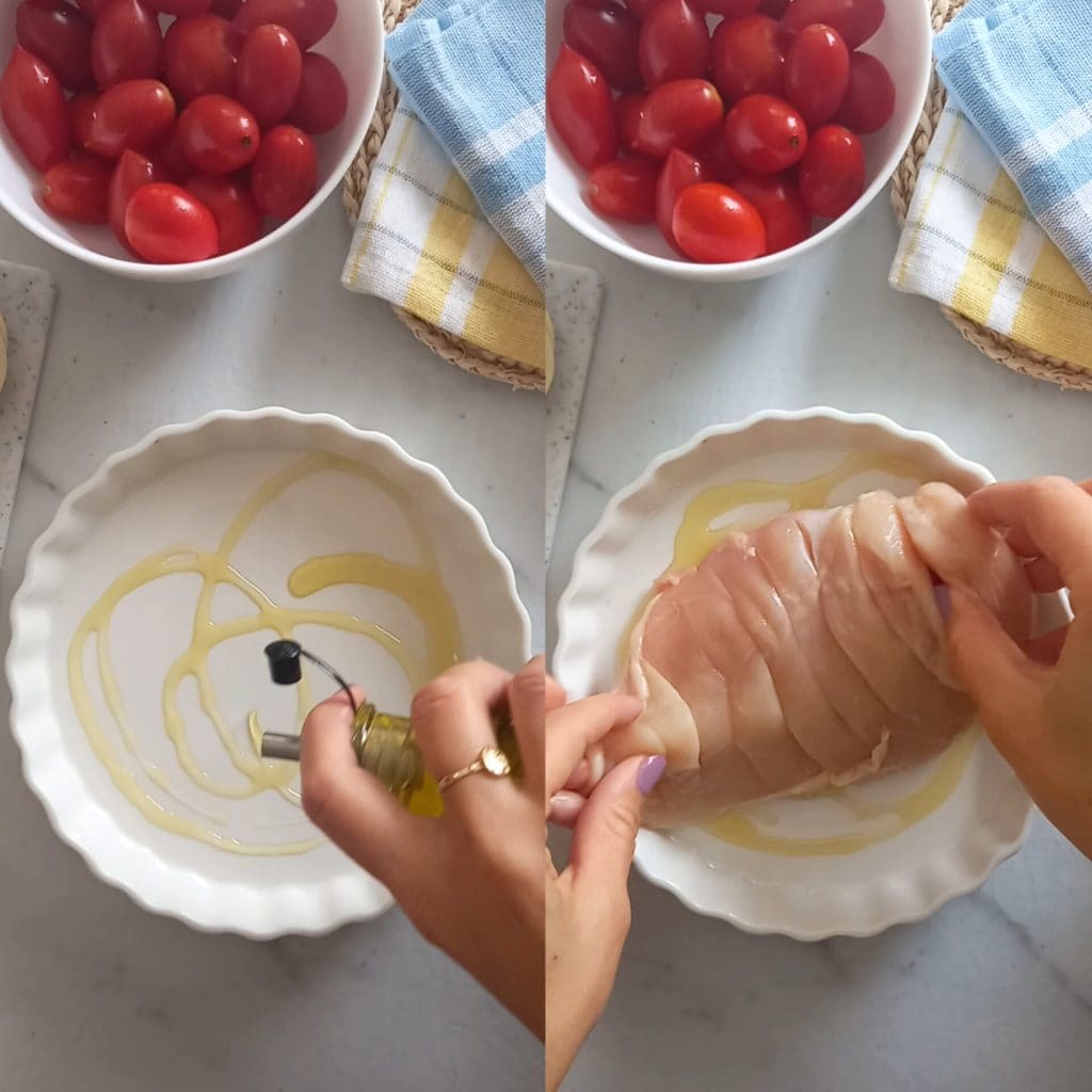 poitrine de poulet farcie
