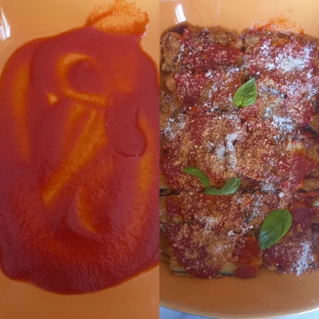 Aubergines à la parmigiana