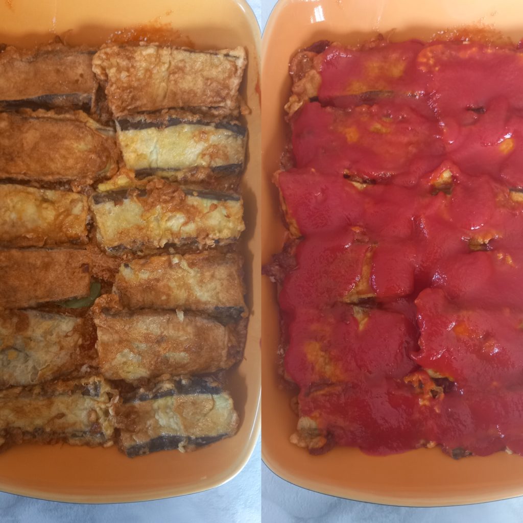 Aubergines à la parmigiana