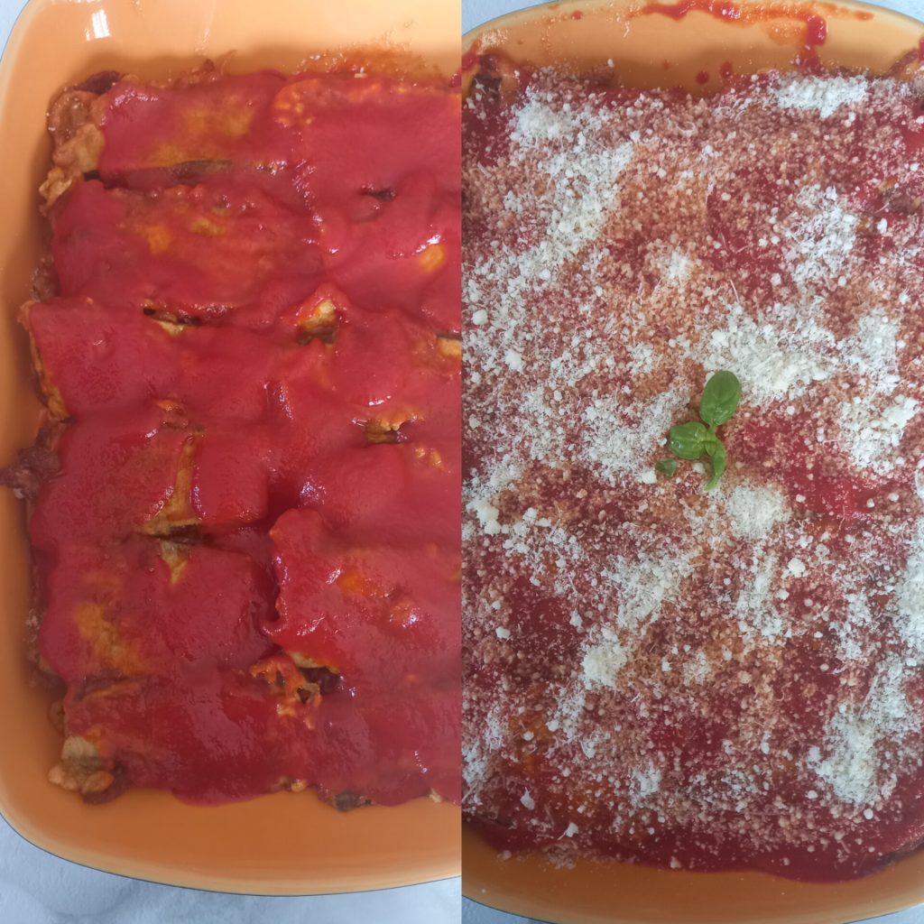 Aubergines à la parmigiana