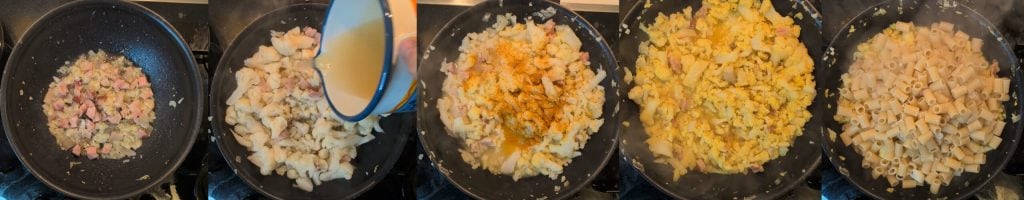 Pâtes et chou-fleur gratinés au four recette facile et savoureuse