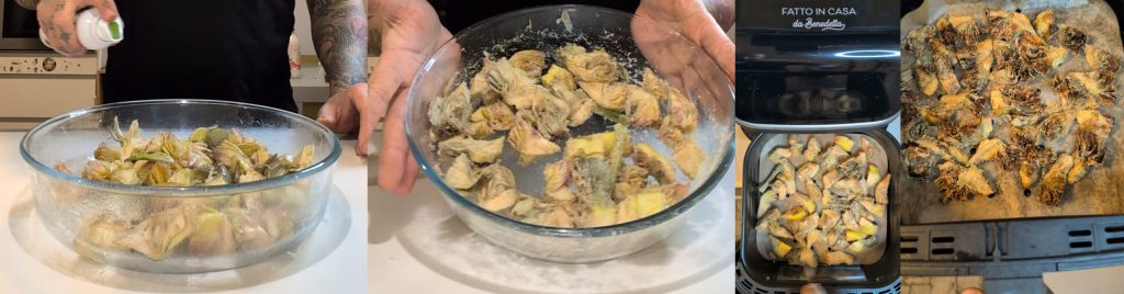 Artichauts croustillants à la friteuse à air en seulement 15 minutes