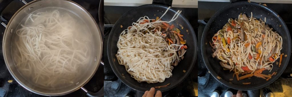 Nouilles au Bœuf avec Sauce Teriyaki Style (faciles et rapides)