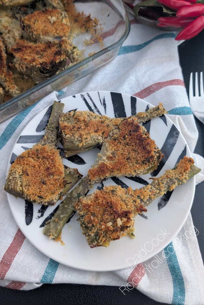 Artichauts Gratinés au Four : Croquant Doré et Saveur Intense