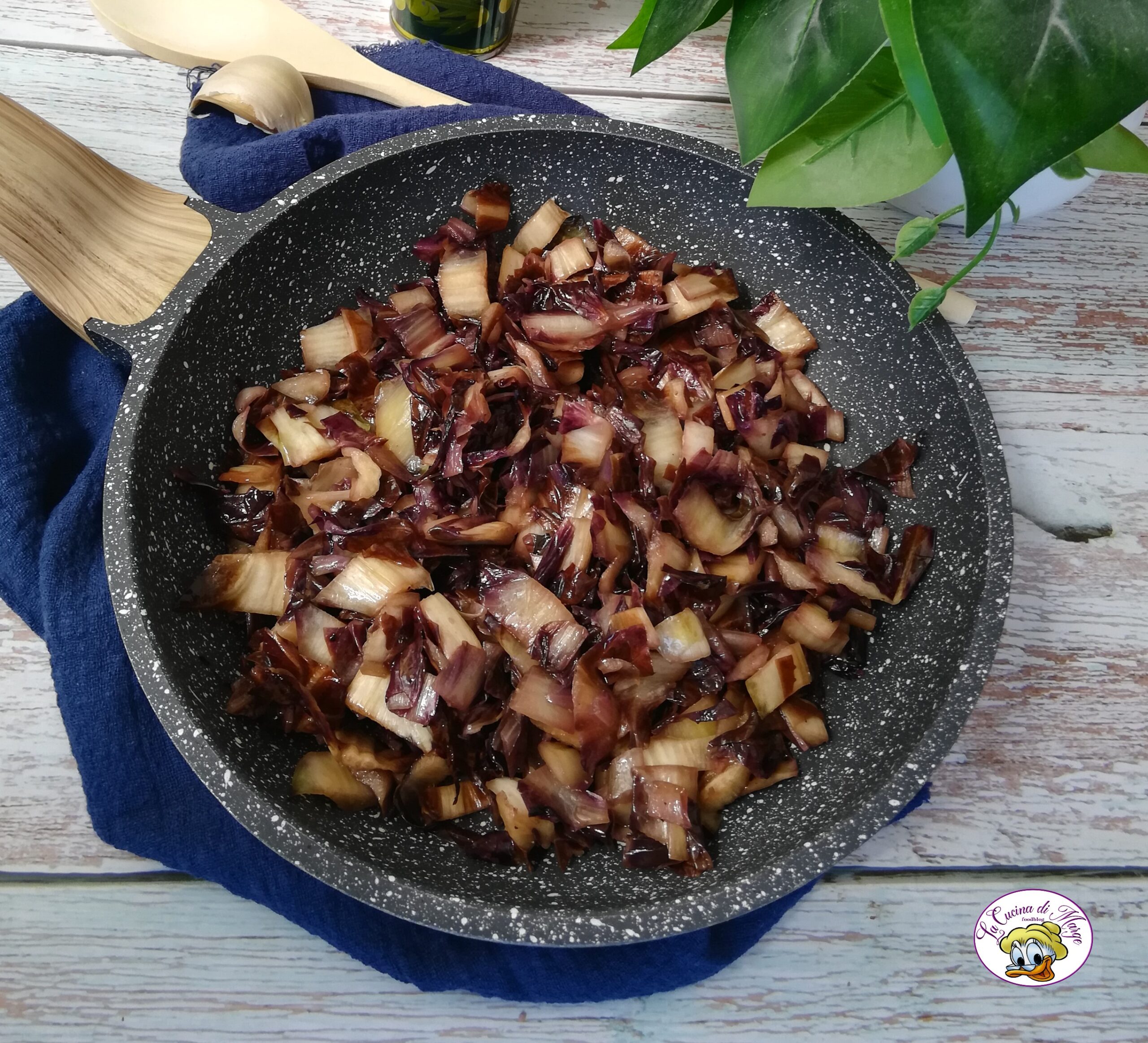 RADICCHIO À LA POÊLE