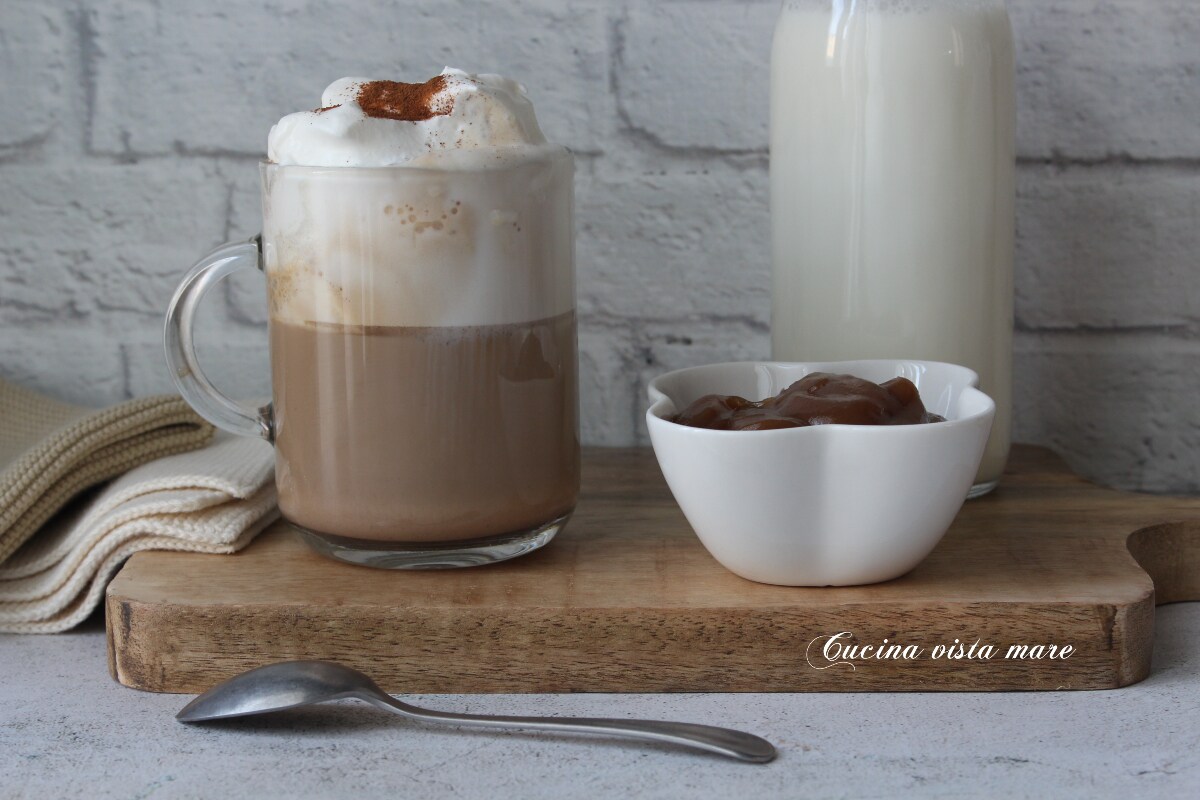 Lait épicé avec crème de marrons
