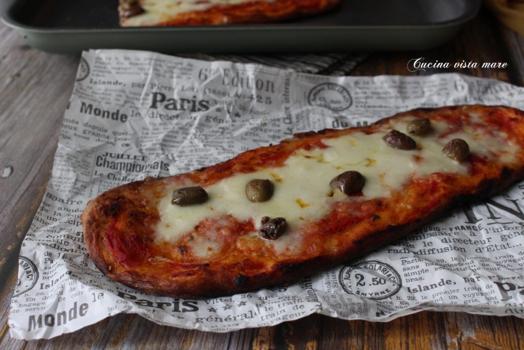 Langues de pizza croustillantes Cuisine vue mer
