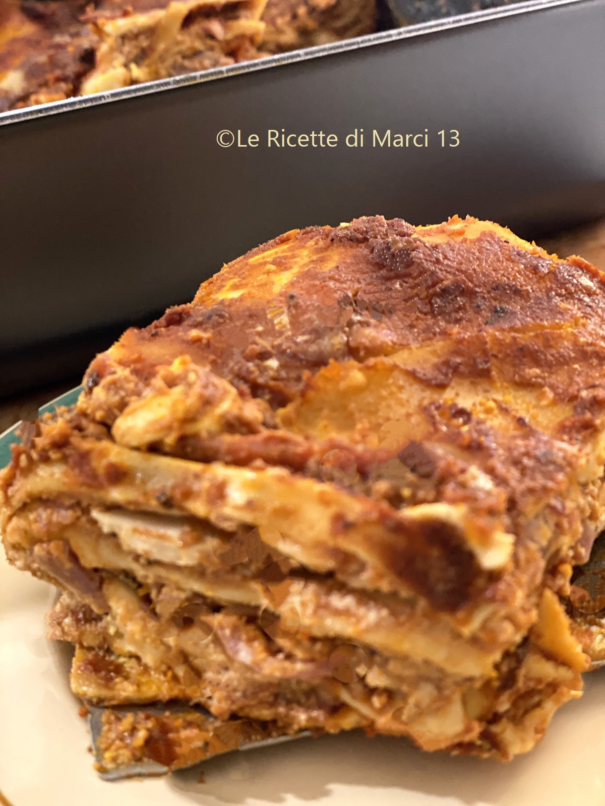Lasagne napolitaine authentiques, étape par étape. Recette de famille.