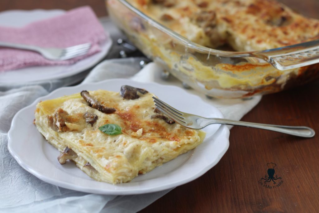 Lasagnes aux champignons et béchamel2