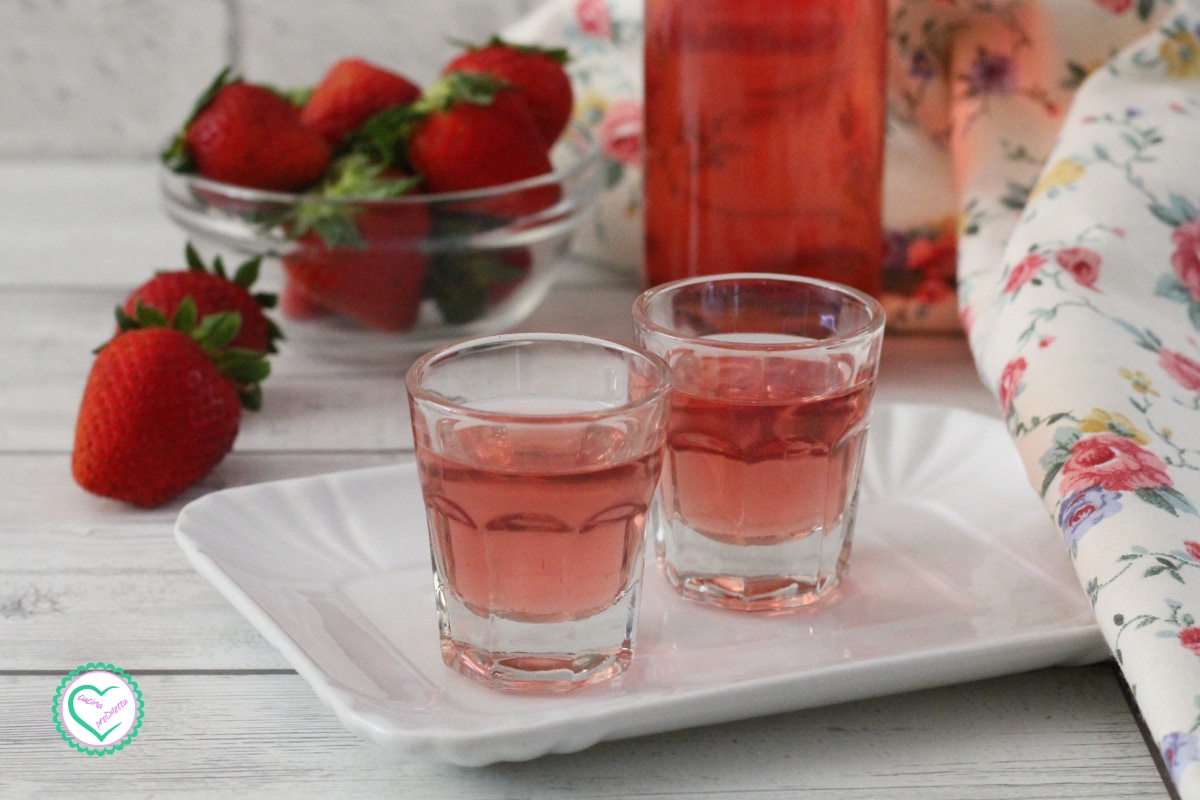 Liqueur aux fraises