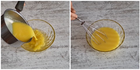 Liqueur crémeux à la banane, préparation