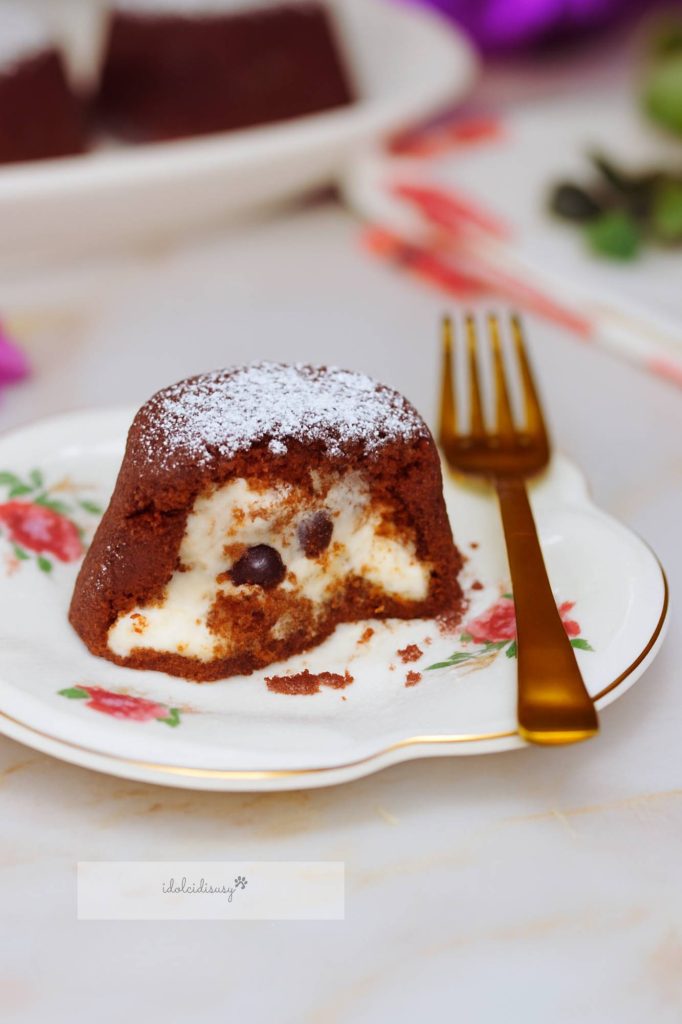 Mini cheesecake avec cœur de griottes – dessert crémeux individuel