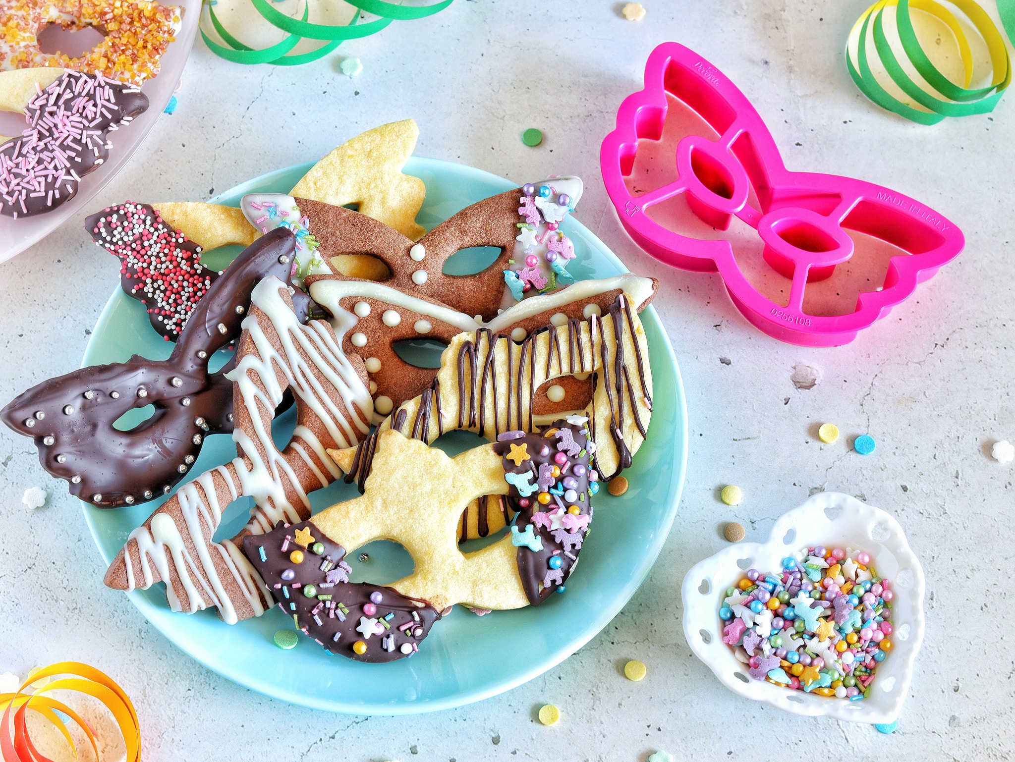 Masques en pâte sablée