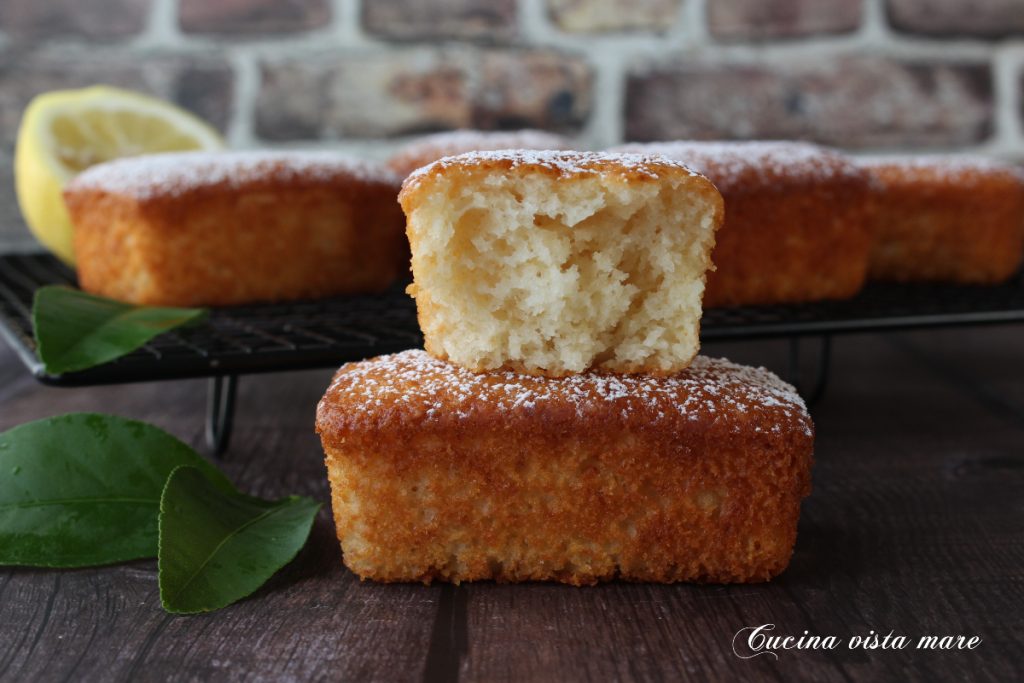 Mini cakes coco et citron