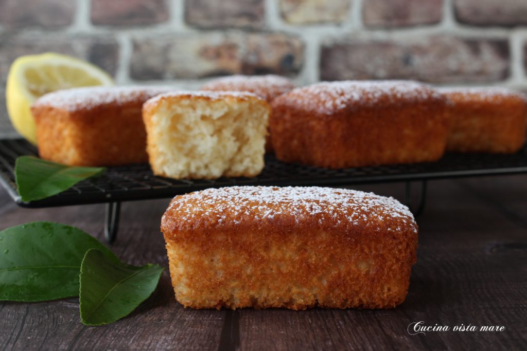 Mini cakes coco et citron
