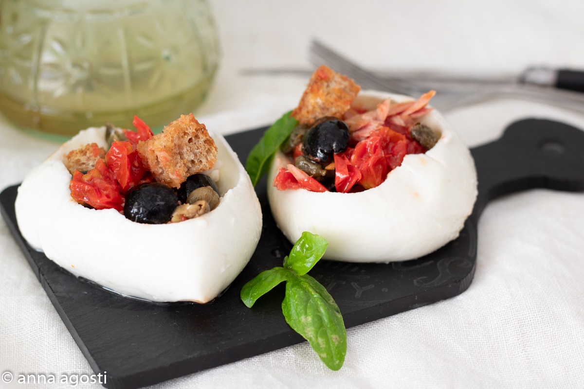 Mozzarella farcie recette savoureuse sans cuisson