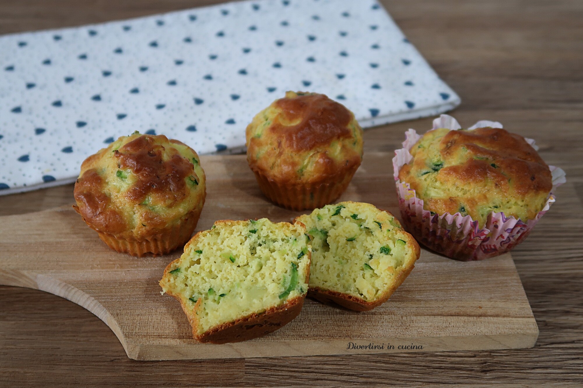 Muffin aux courgettes