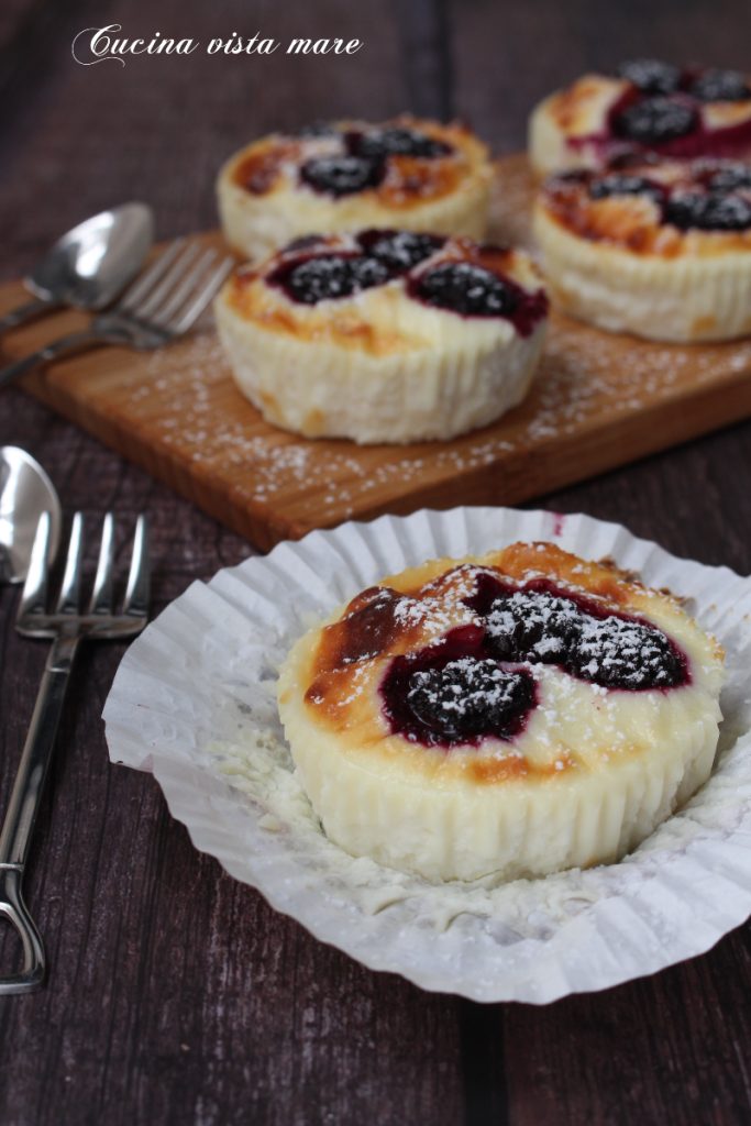 Muffin cheesecake