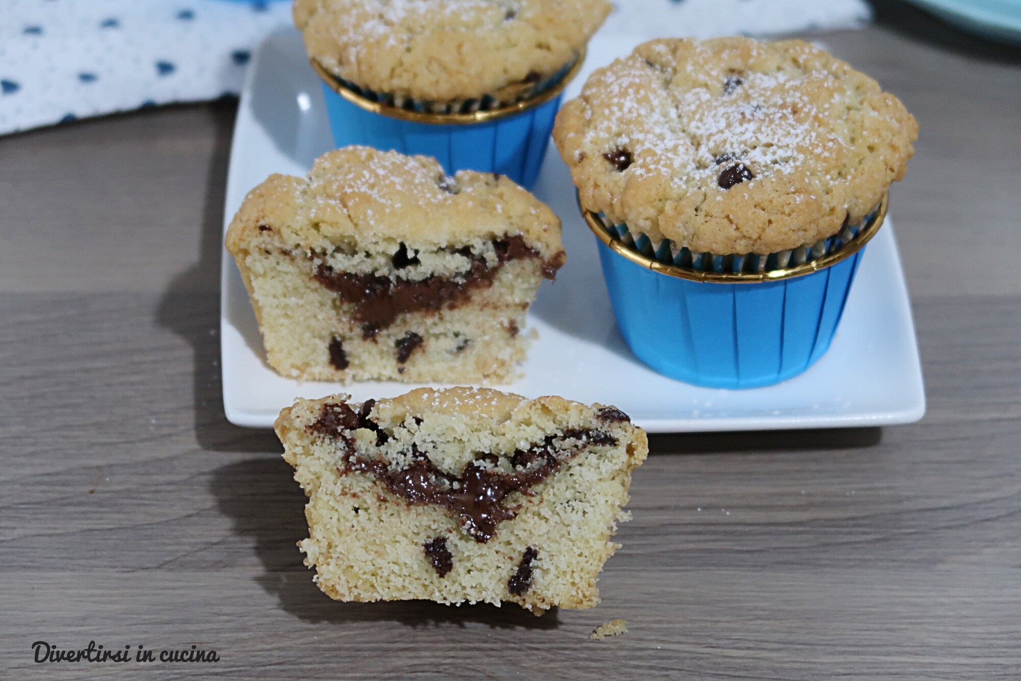 Muffins de pâte sablée