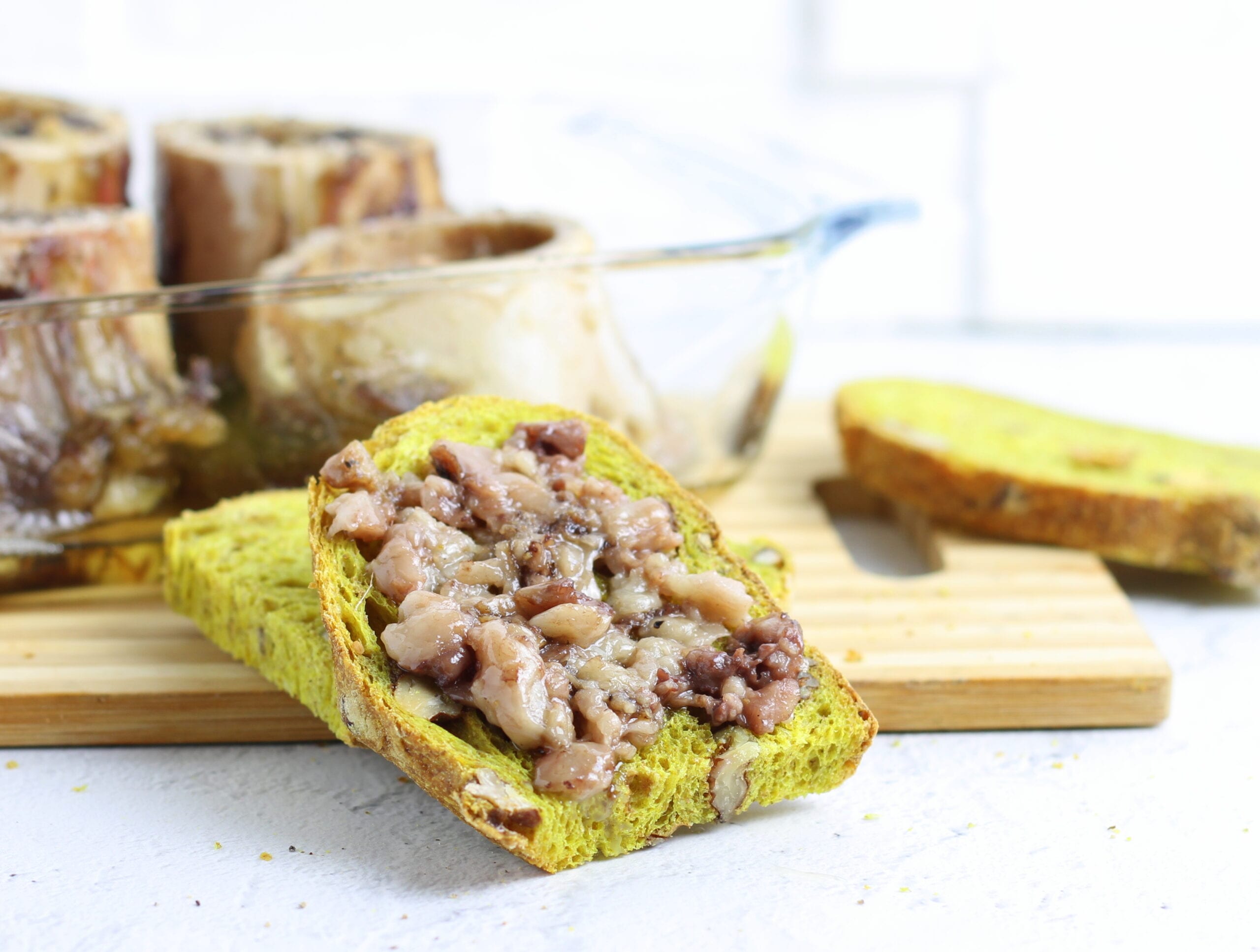 Moelle de bœuf rôtie au four